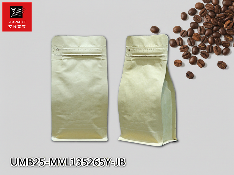 咖啡平底袋(牛皮)-大