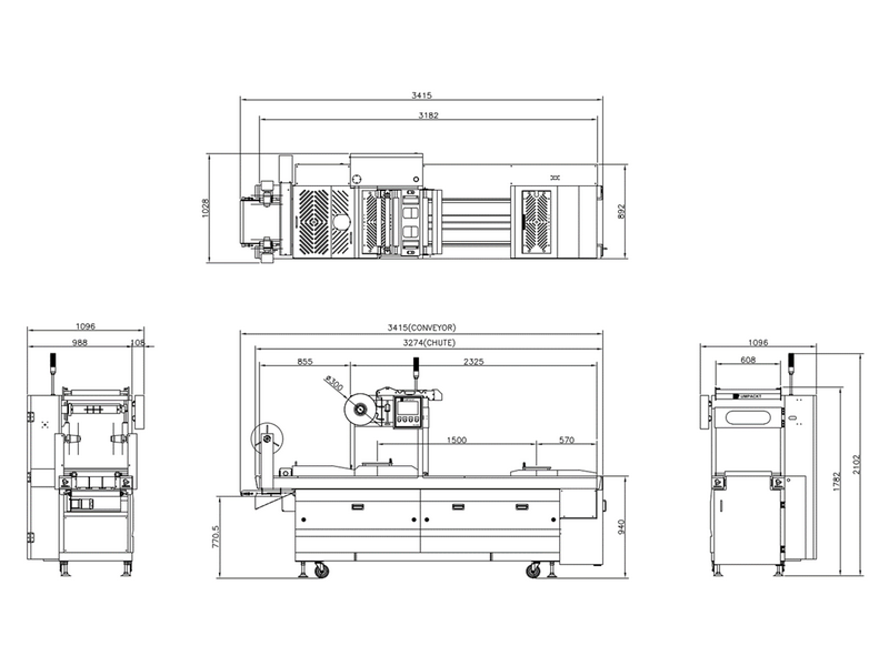 RS-420M 自動熱成型真空包裝機