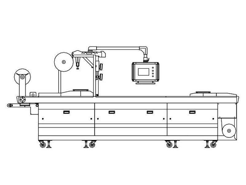 RS-420 自動熱成型真空包裝機