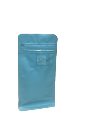 咖啡平底袋-藍色氣閥