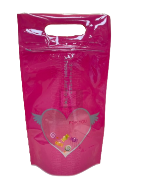 SL104 粉紅小甜心夾鏈立袋